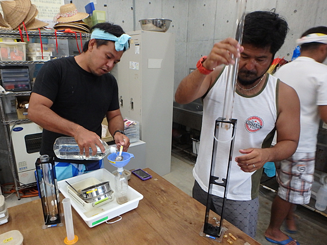 赤土調査　分析